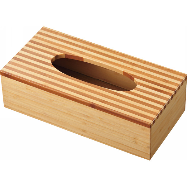 ＜シャディ＞ 竹工芸 ティッシュボックス